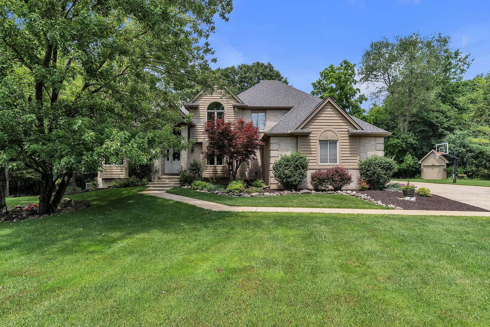 6.73 Acres of Land with Home for Sale in South Lyon, Michigan