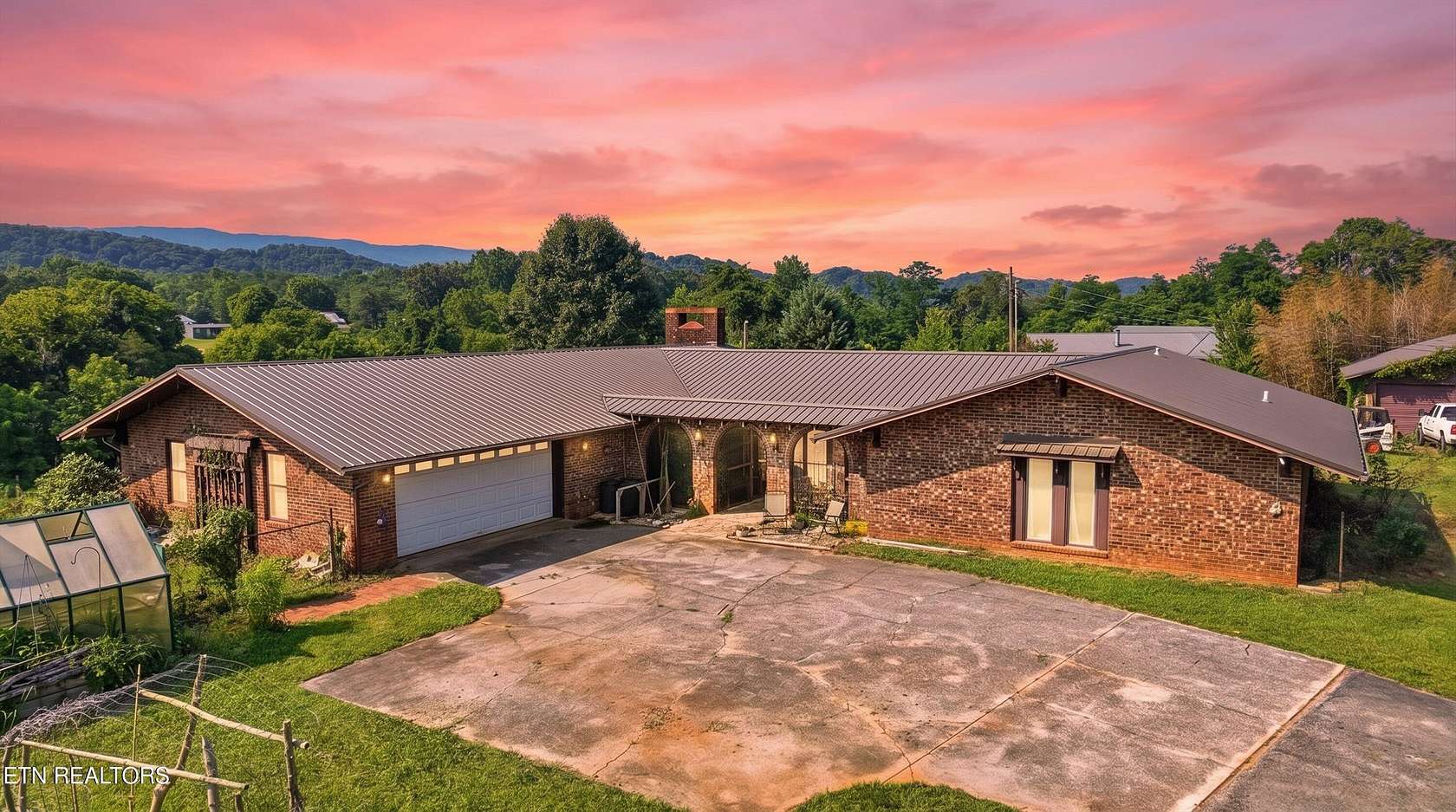 26.1 Acres of Agricultural Land with Home for Sale in Maryville, Tennessee