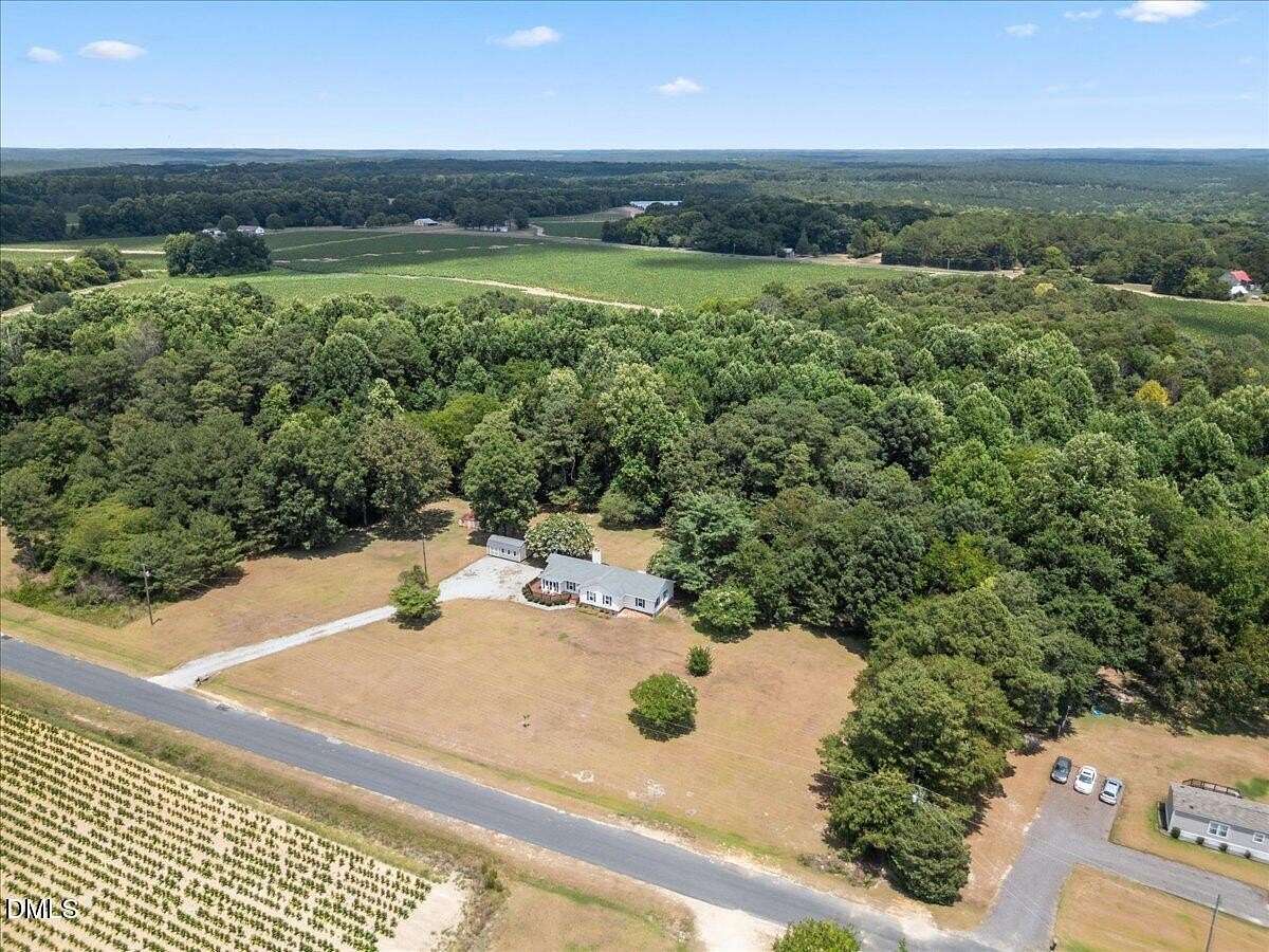 3.56 Acres of Land with Home for Sale in Lillington, North Carolina