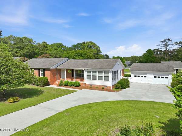 2.44 Acres of Land with Home for Sale in Swansboro, North Carolina