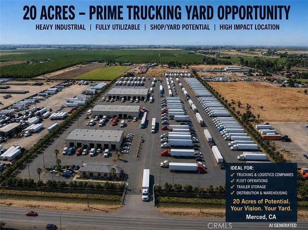 20 Acres of Land for Sale in Merced, California