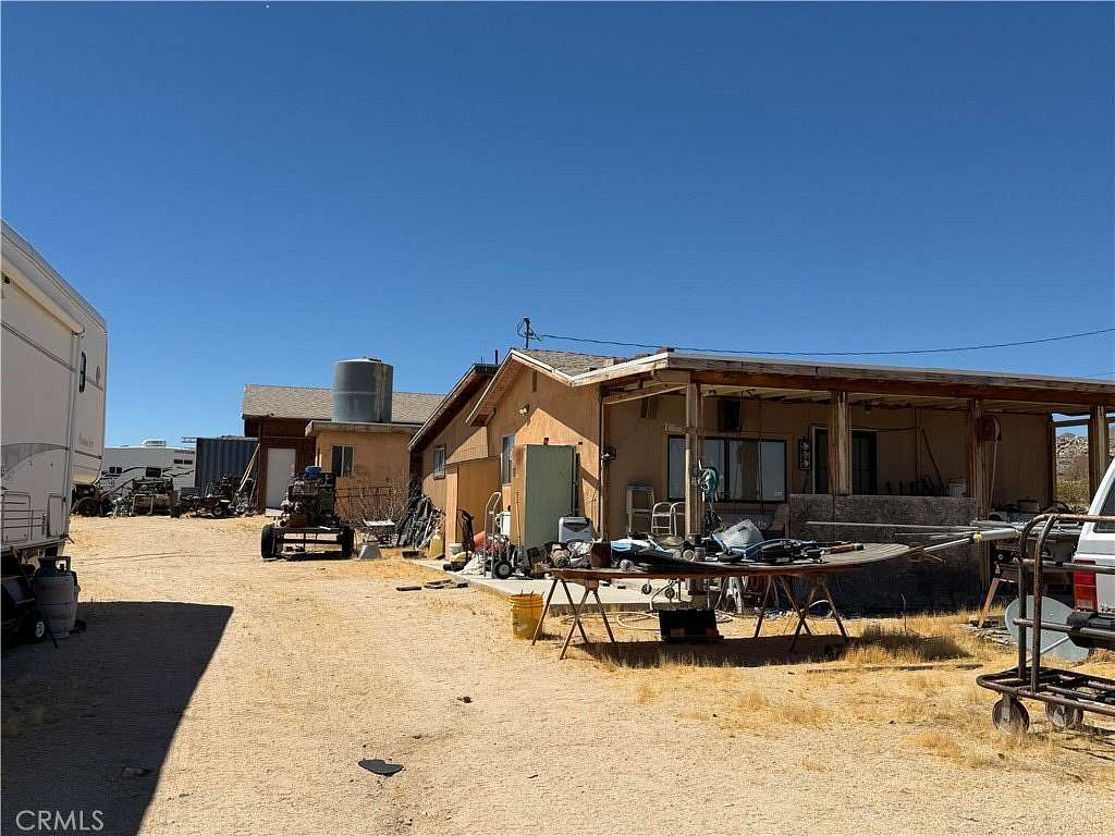 5 Acres of Land with Home for Sale in Landers, California