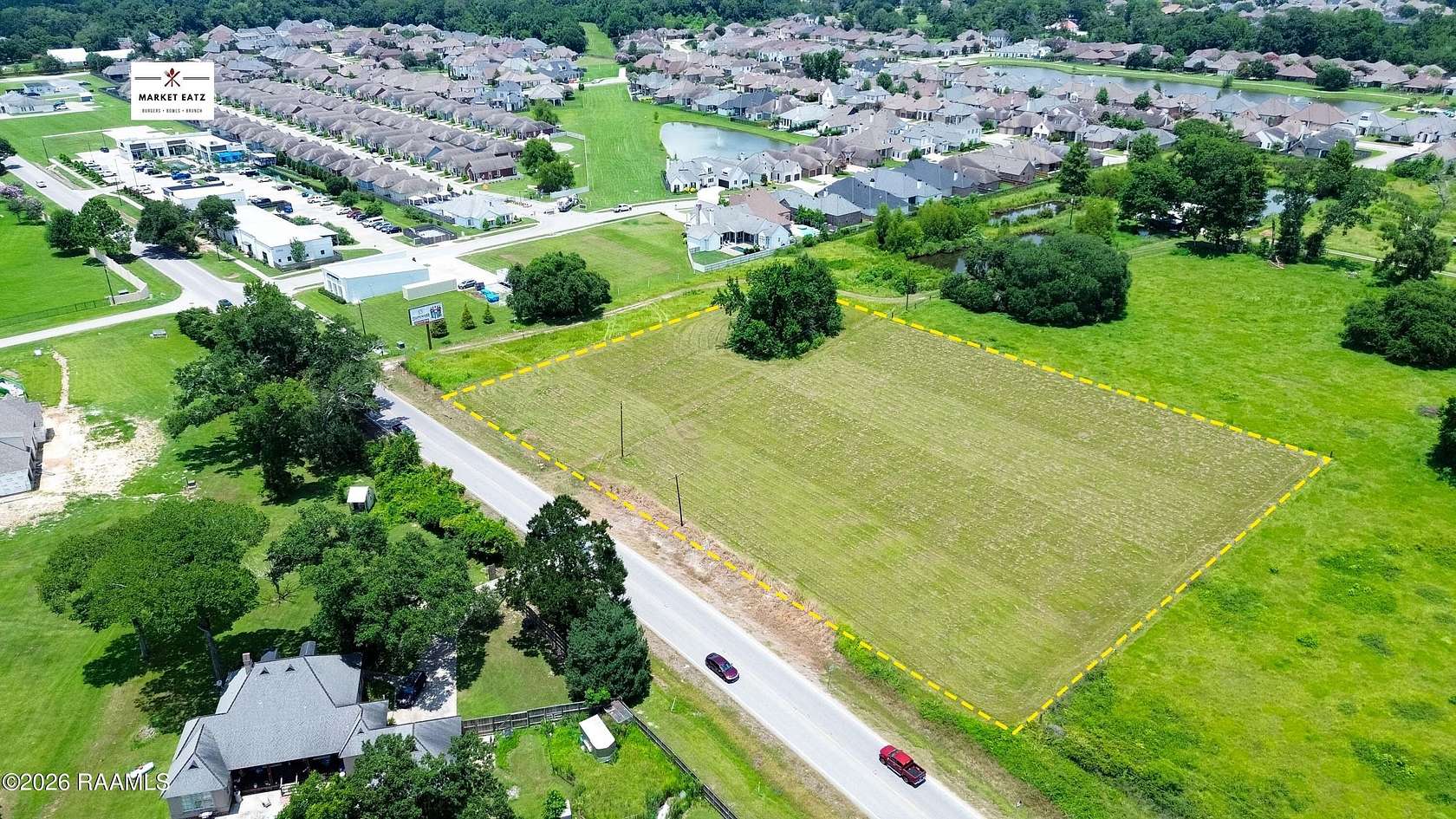 2.77 Acres of Commercial Land for Sale in Lafayette, Louisiana