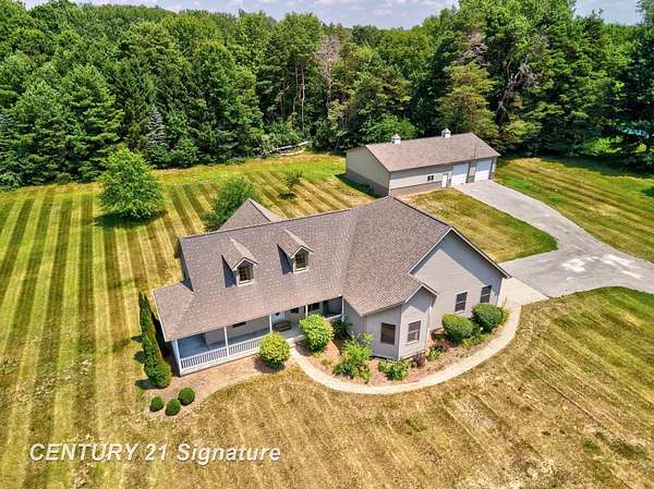 1.82 Acres of Land with Home for Sale in Birch Run, Michigan