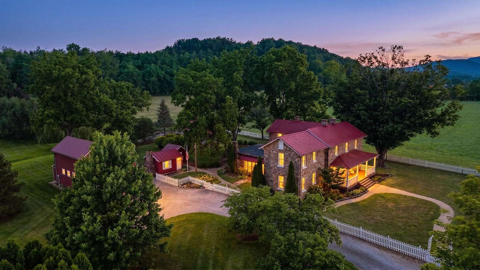 45.2 Acres of Agricultural Land with Home for Sale in Swoope, Virginia
