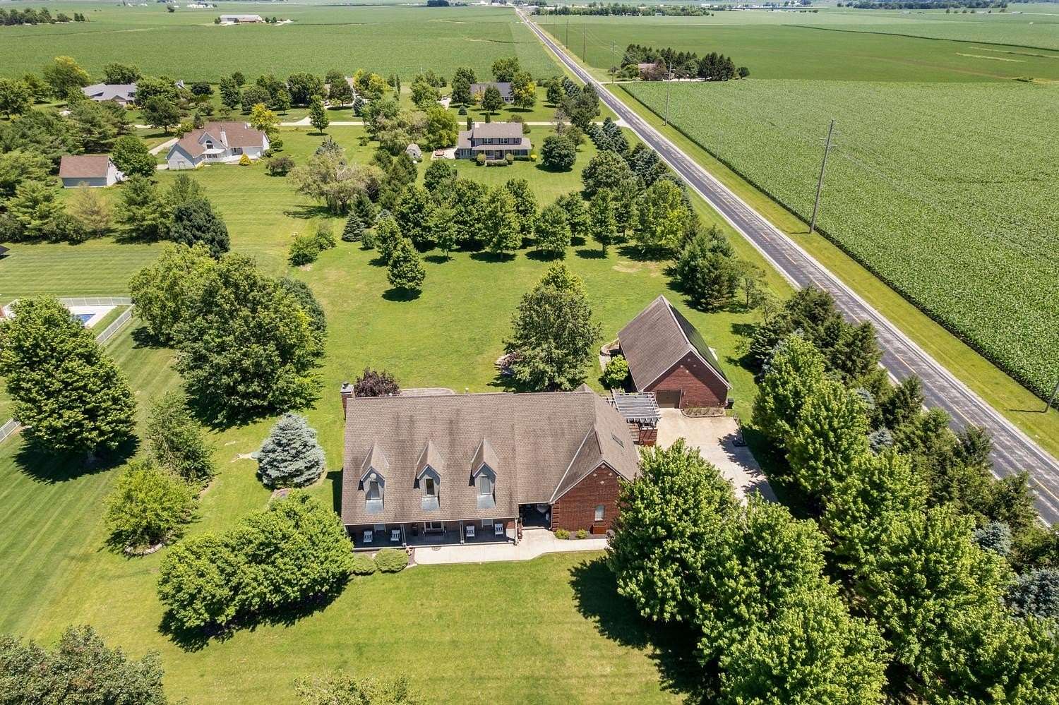 2 Acres of Land with Home for Sale in Champaign, Illinois