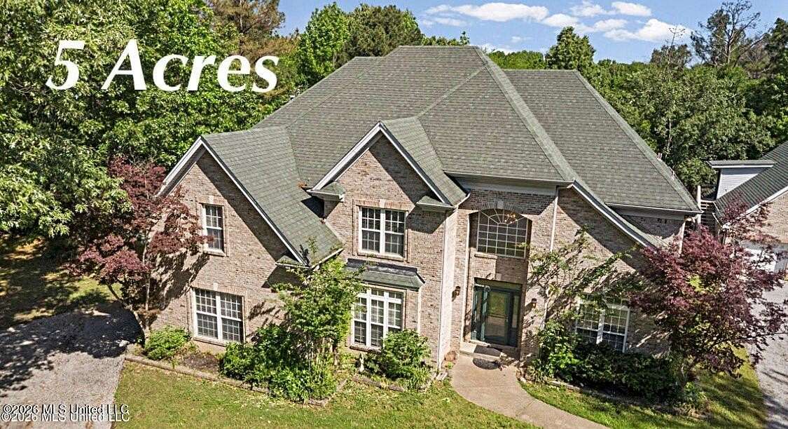 5 Acres of Land with Home for Sale in Coldwater, Mississippi