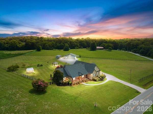 3.1 Acres of Land with Home for Sale in Rockwell, North Carolina
