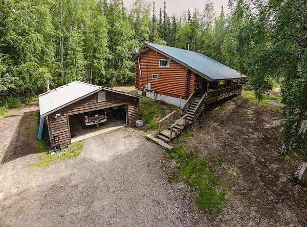 3 Acres of Land with Home for Sale in Fairbanks, Alaska