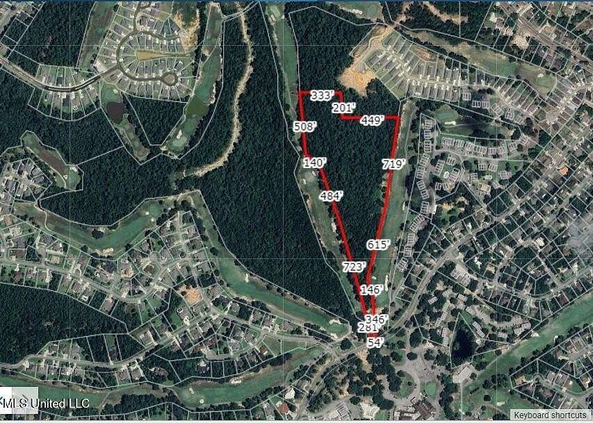 16.4 Acres of Mixed-Use Land for Sale in Diamondhead, Mississippi