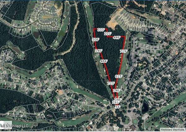 16.4 Acres of Mixed-Use Land for Sale in Diamondhead, Mississippi