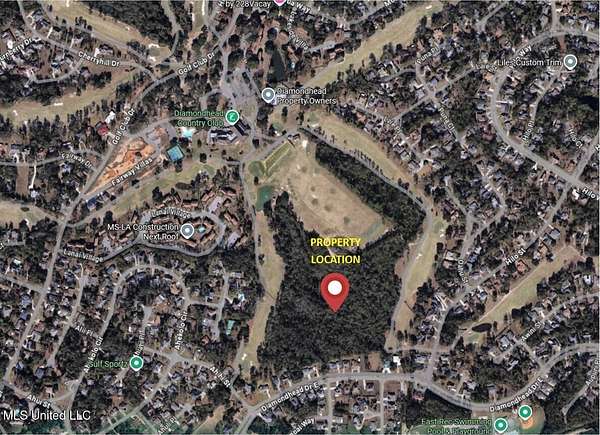 20.7 Acres of Recreational & Residential Land for Sale in Diamondhead, Mississippi
