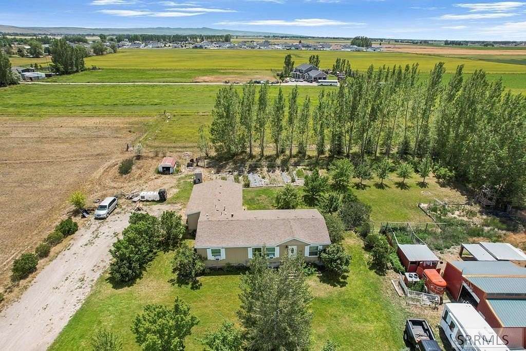 5 Acres of Land with Home for Sale in Rigby, Idaho