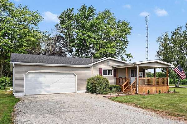 11.7 Acres of Land with Home for Sale in Rochester, Indiana
