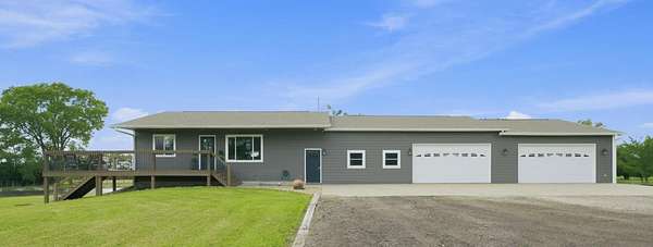 34.6 Acres of Land with Home for Sale in Cheney, Kansas