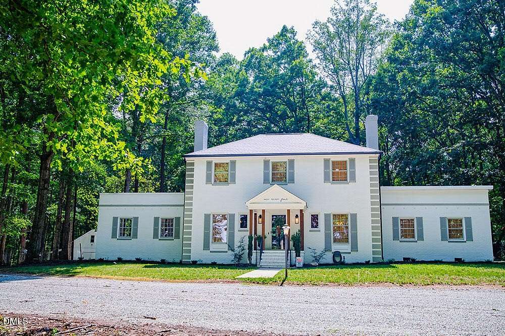 8.13 Acres of Land with Home for Sale in Hurdle Mills, North Carolina