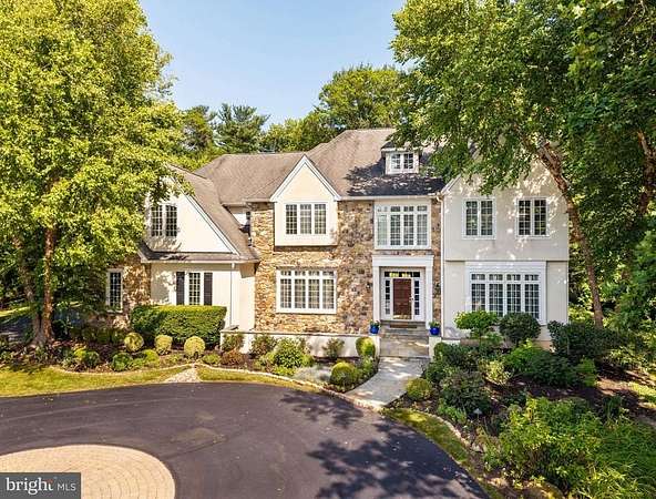 1.66 Acres of Land with Home for Sale in Bryn Mawr, Pennsylvania