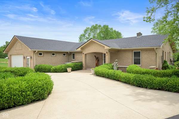 7.56 Acres of Land with Home for Sale in Morgantown, Indiana