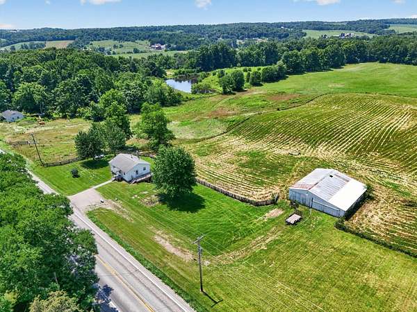 5 Acres of Land with Home for Sale in Fredericktown, Ohio