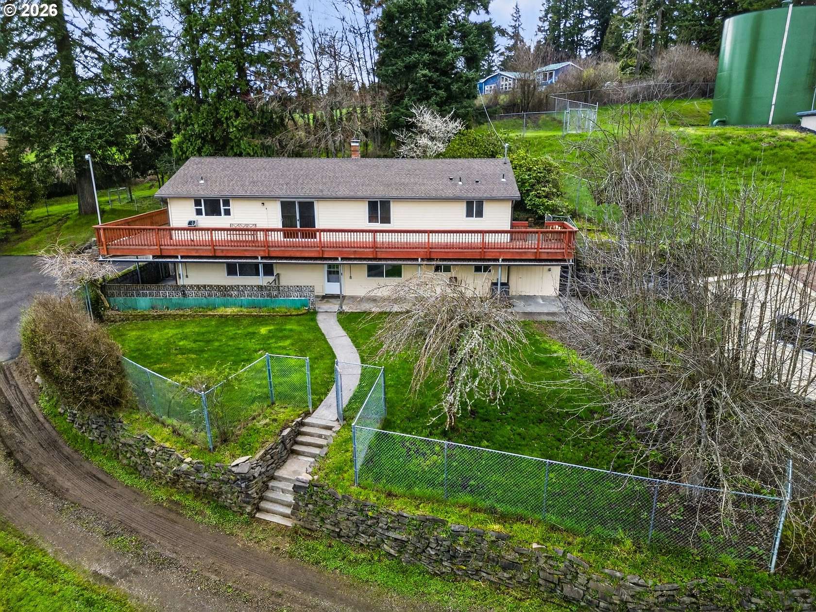5 Acres of Land with Home for Sale in Warren, Oregon
