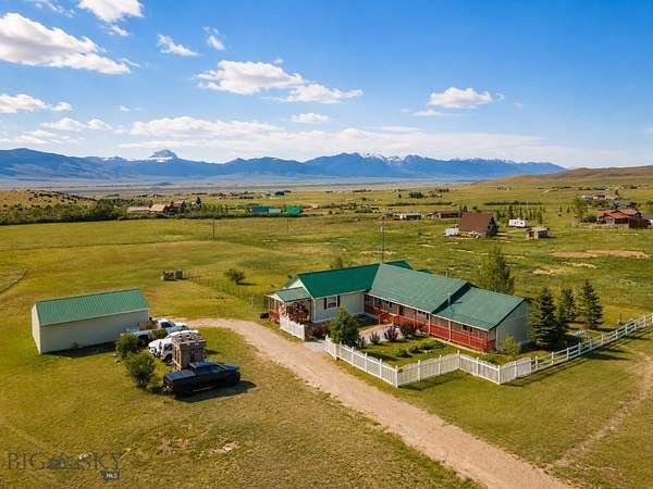 5.33 Acres of Land with Home for Sale in Ennis, Montana