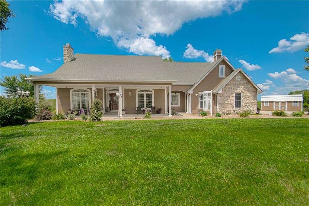 8.7 Acres of Land with Home for Sale in Trimble, Missouri