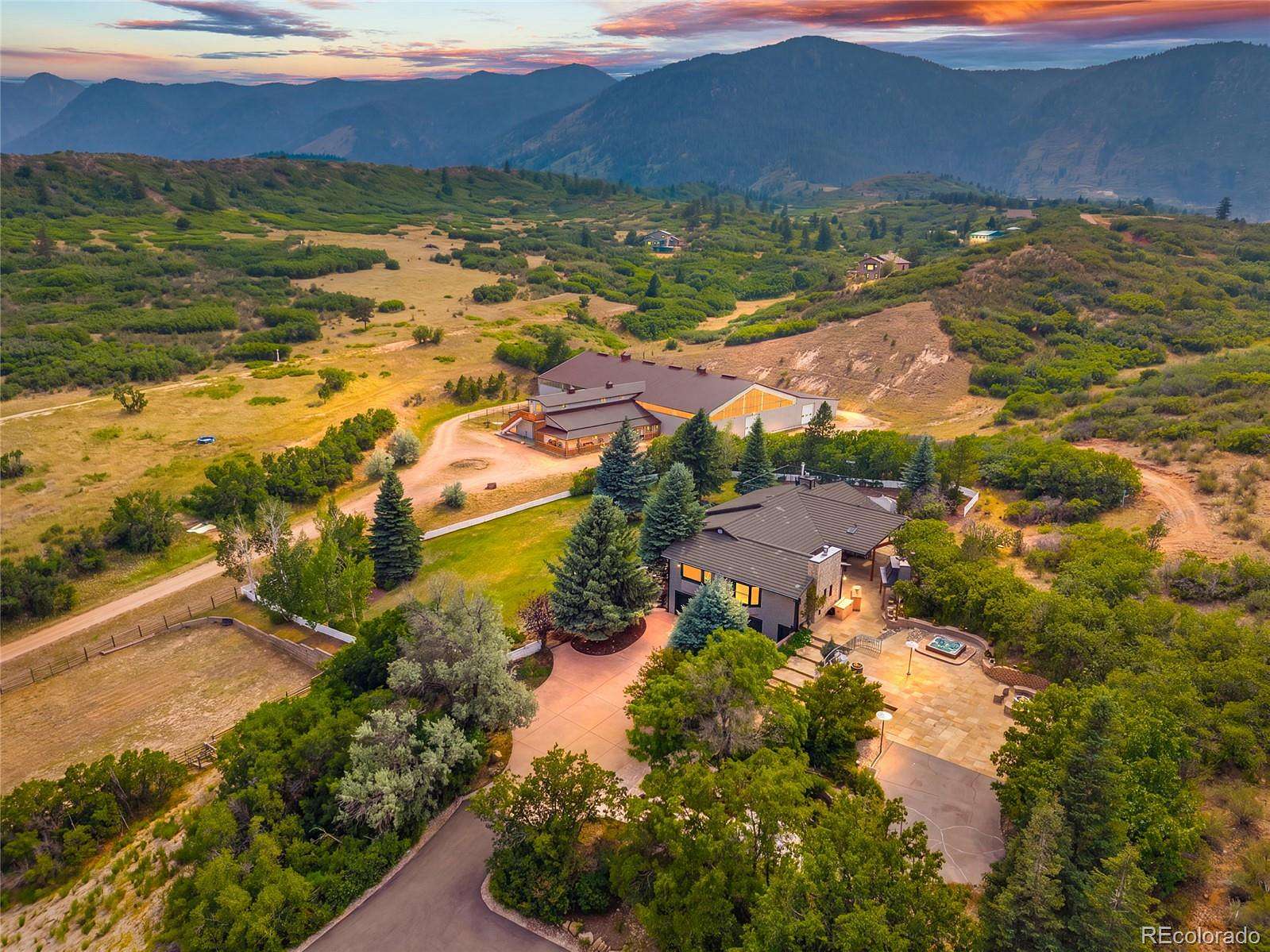 13.4 Acres of Land with Home for Sale in Colorado Springs, Colorado