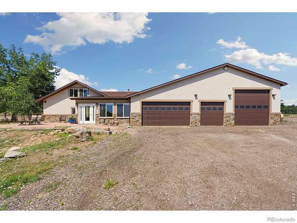 10 Acres of Land with Home for Sale in Bellvue, Colorado