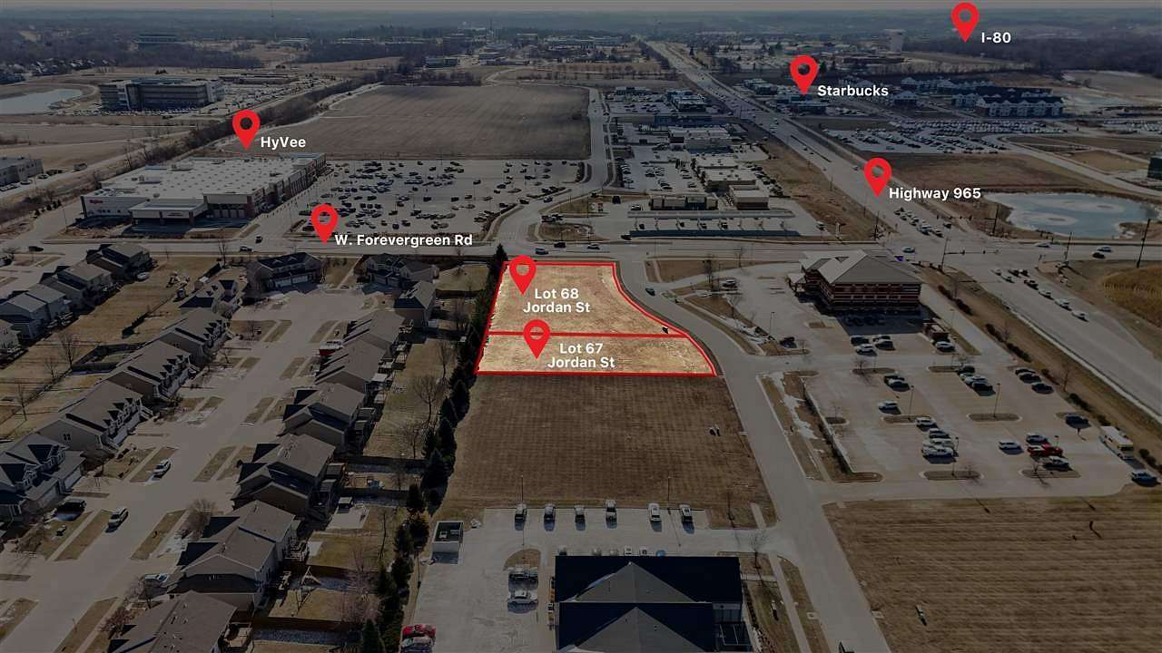 1.34 Acres of Commercial Land for Sale in North Liberty, Iowa