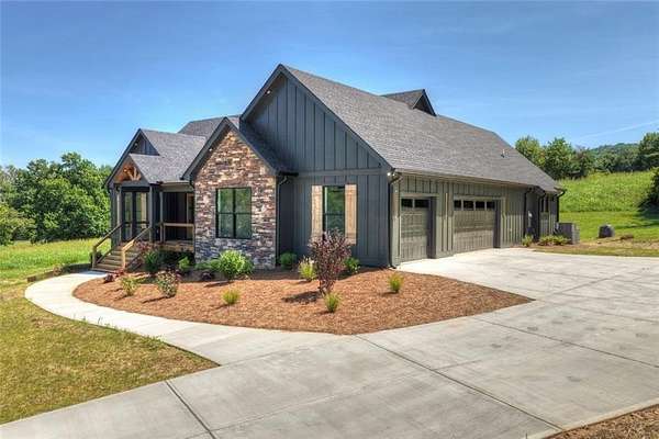 1.5 Acres of Land with Home for Sale in Morganton, Georgia