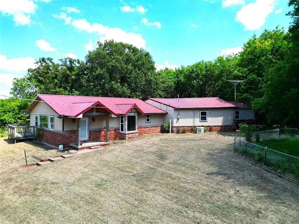 34.5 Acres of Recreational Land with Home for Sale in Meeker, Oklahoma