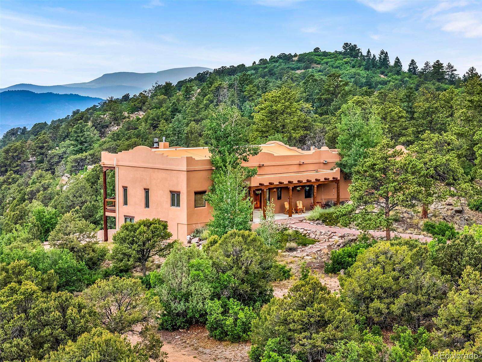 35.1 Acres of Recreational Land with Home for Sale in Cañon City, Colorado