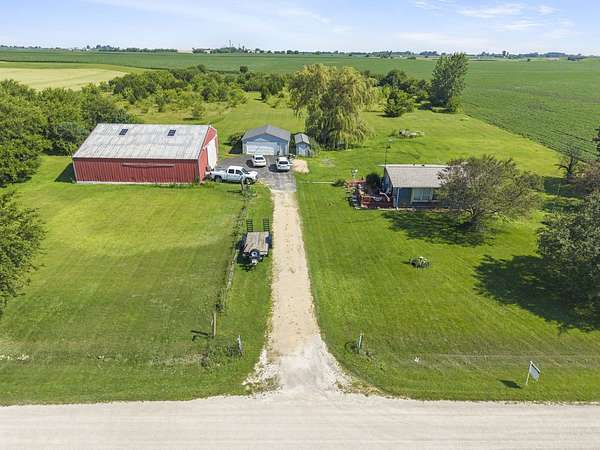 5 Acres of Land with Home for Sale in Maple Park, Illinois