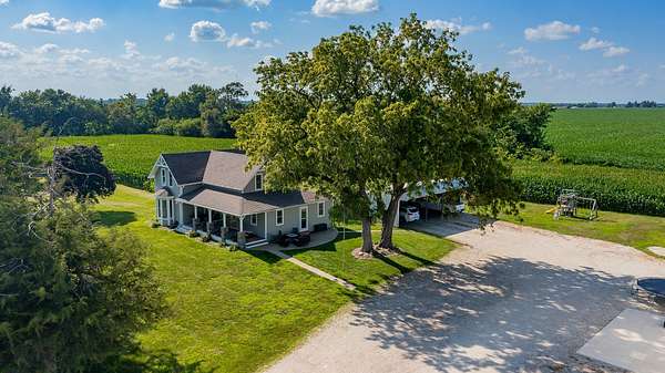 5.35 Acres of Land with Home for Sale in Truro, Iowa