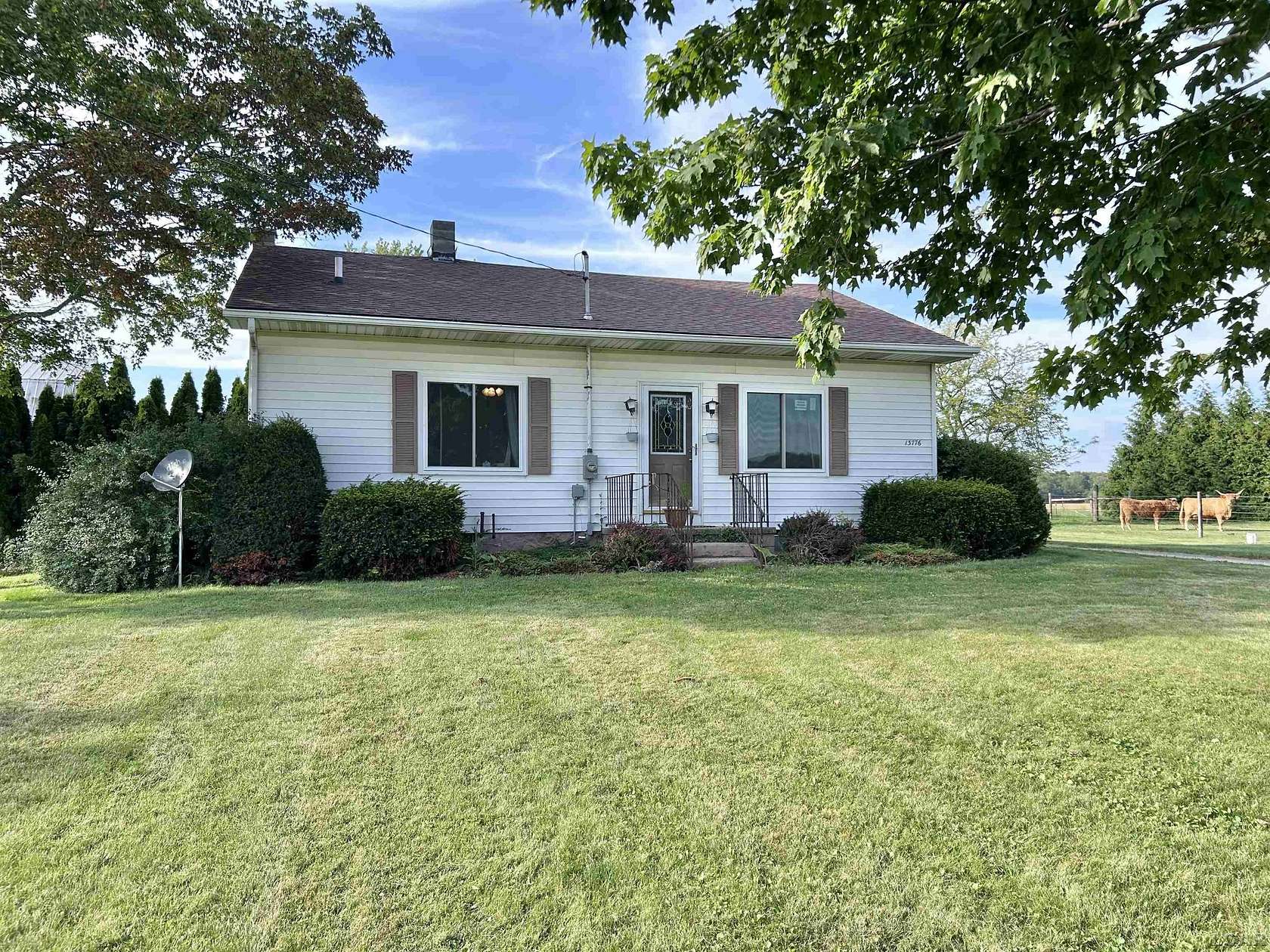1.73 Acres of Land with Home for Sale in Morenci, Michigan