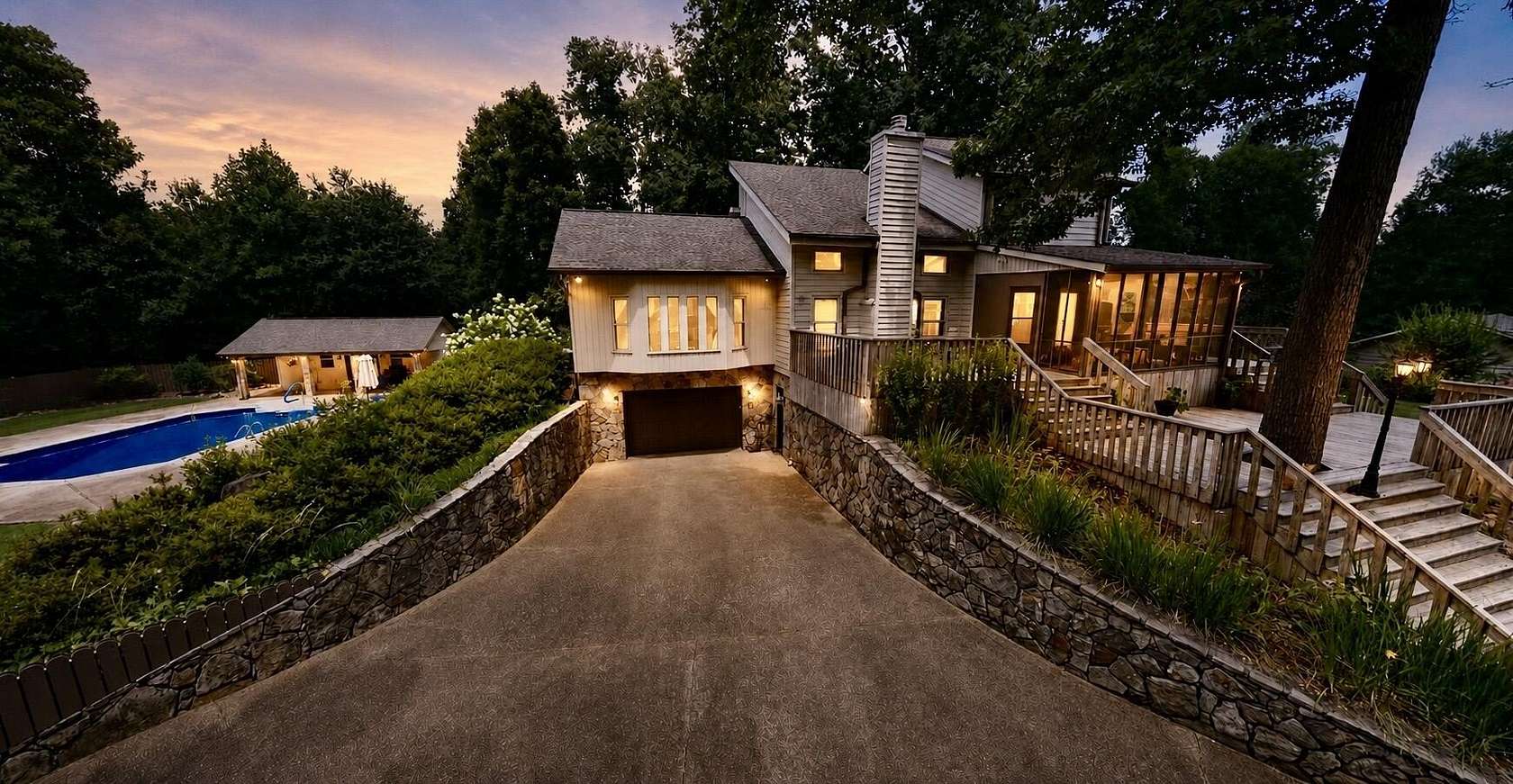 23.3 Acres of Land with Home for Sale in Cohutta, Georgia
