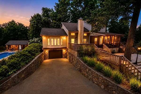 23.3 Acres of Land with Home for Sale in Cohutta, Georgia
