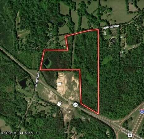 53 Acres of Recreational & Residential Land for Sale in Crystal Springs, Mississippi