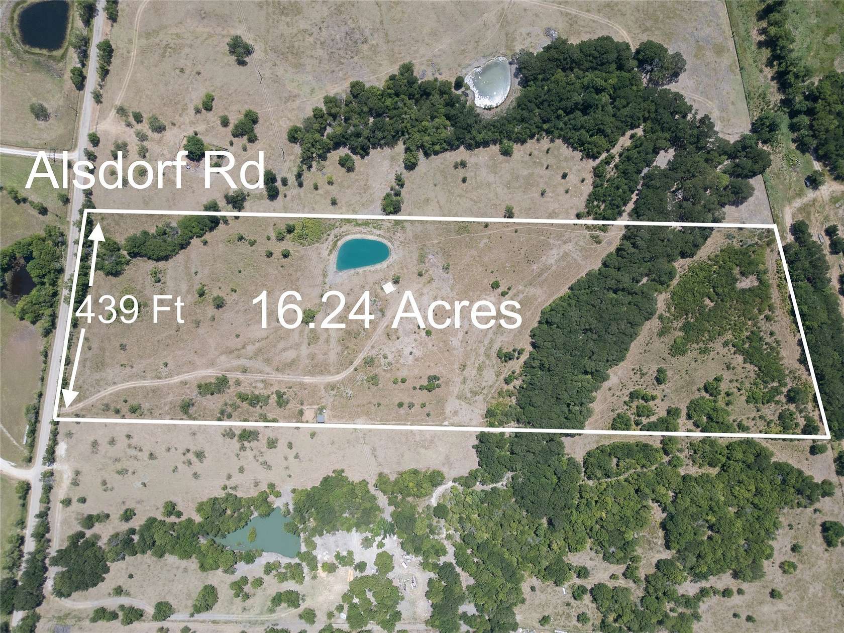 16.2 Acres of Land for Sale in Ennis, Texas