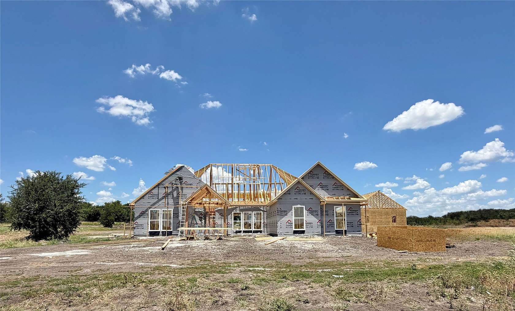 1.82 Acres of Land with Home for Sale in Weatherford, Texas