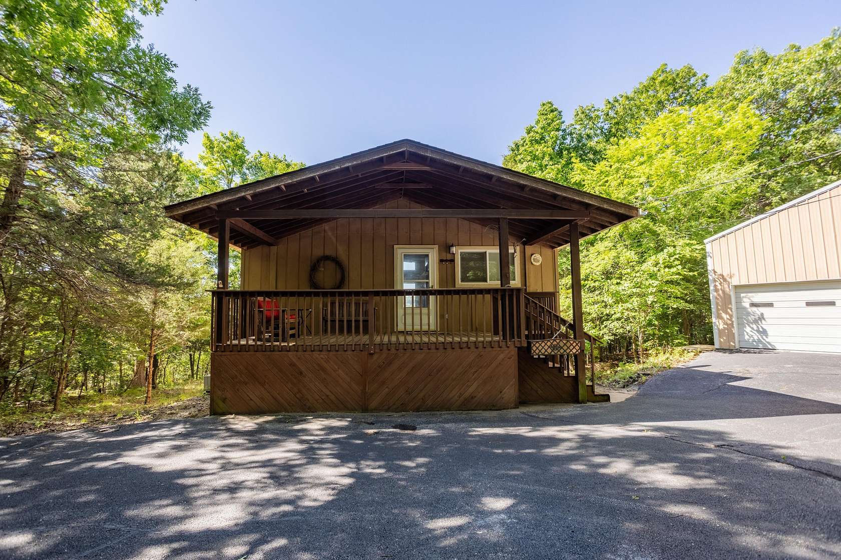 2.38 Acres of Land with Home for Sale in Blue Eye, Missouri