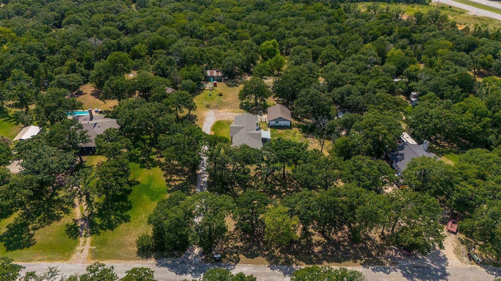1.87 Acres of Land with Home for Sale in Alvarado, Texas