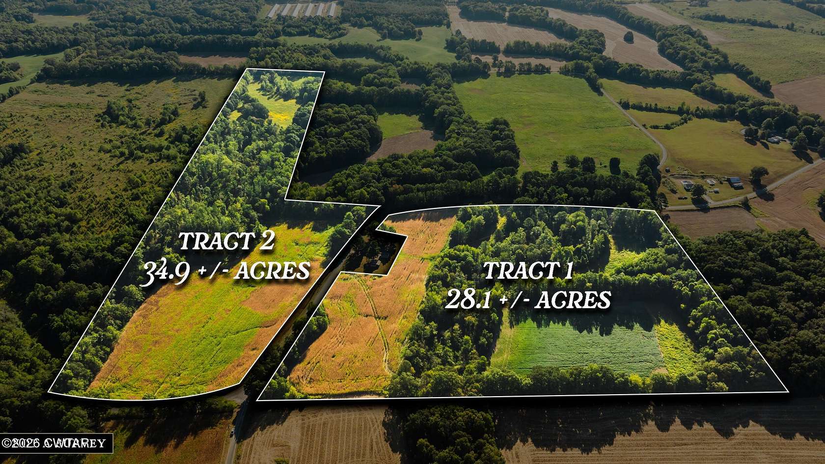 28.2 Acres of Land for Sale in Dukedom, Tennessee