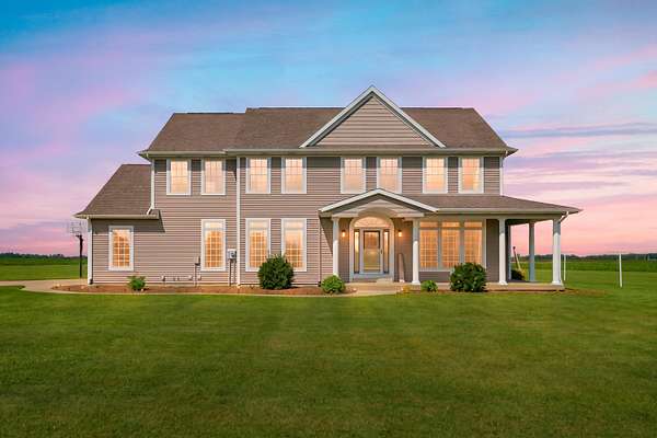 10.8 Acres of Land with Home for Sale in Paw Paw, Michigan