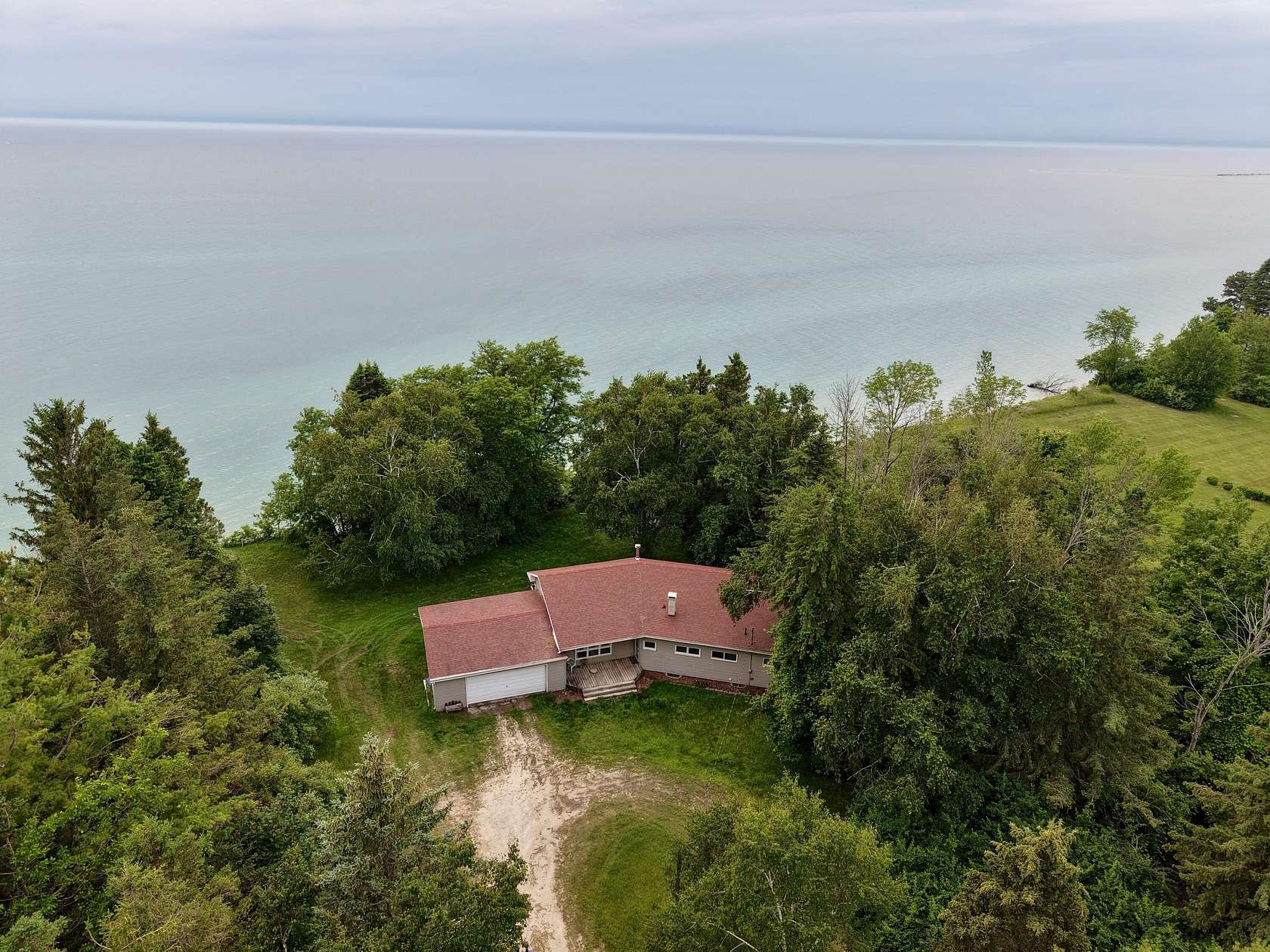 2 Acres of Land with Home for Sale in Ludington, Michigan