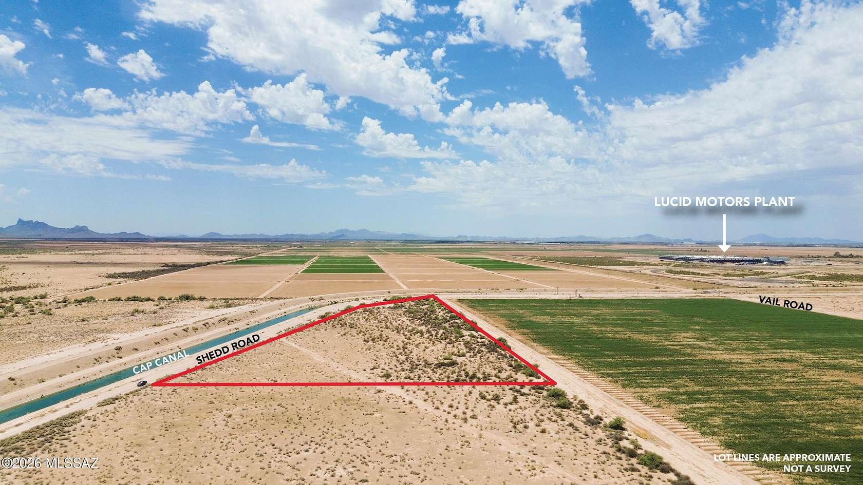 10.6 Acres of Land for Sale in Eloy, Arizona