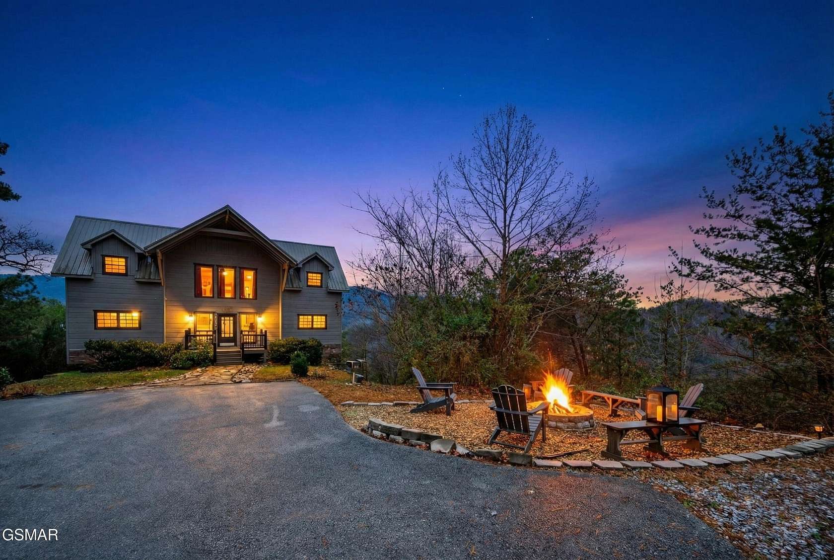 2.66 Acres of Land with Home for Sale in Pigeon Forge, Tennessee