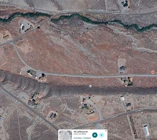 0.89 Acres of Residential Land for Sale in Kingston, Nevada