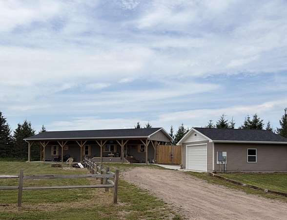 5.5 Acres of Land with Home for Sale in Brimley, Michigan