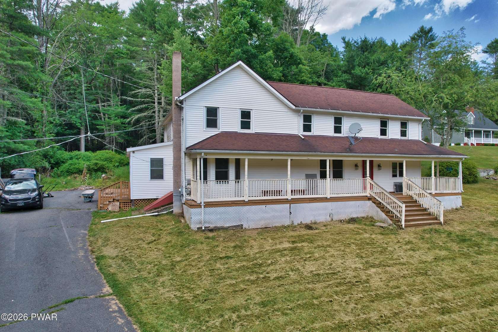 2 Acres of Land with Home for Sale in Shohola, Pennsylvania